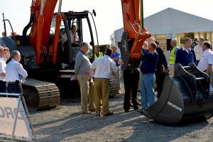 Donal in the driving seat for DROMONE on a major customer visit